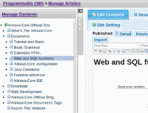 Alinous Document CMS