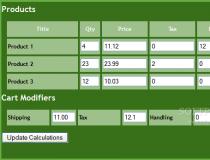 DevKen Cart Calculator Class