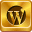 Free Gold Button Icons