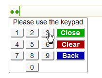 jQuery Keypad