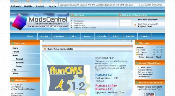 RunCMS