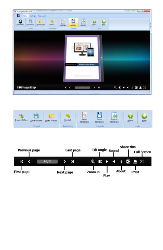 3DPageFlip for EPUB