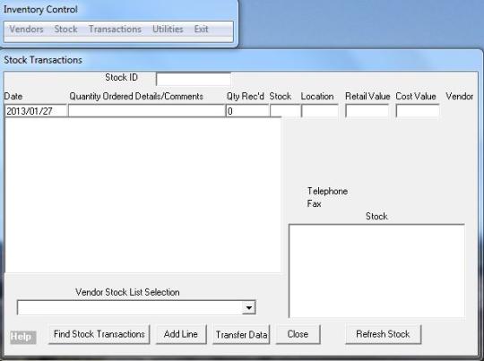 ABInventory Control