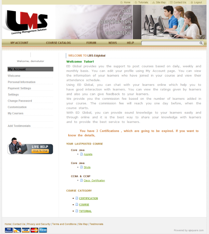 AJ LMS