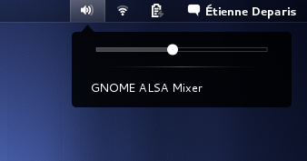 Alsa Volume Controller