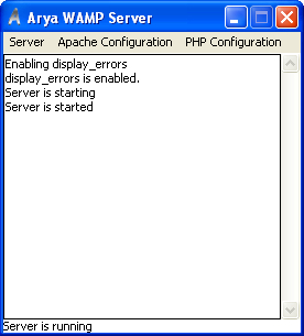 Arya WAMP Server