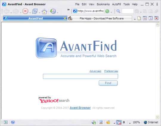 Avant Browser