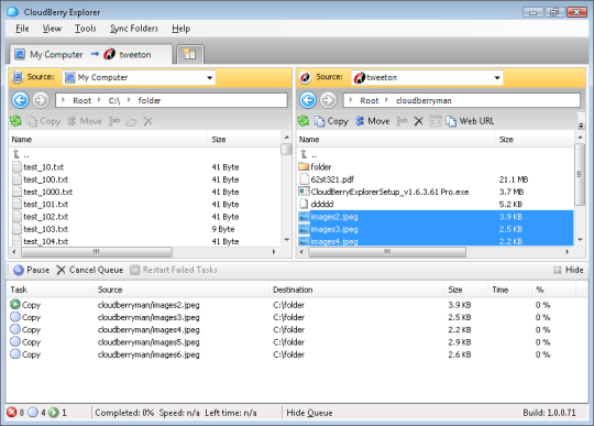 CloudBerry Explorer for OpenStack Storage