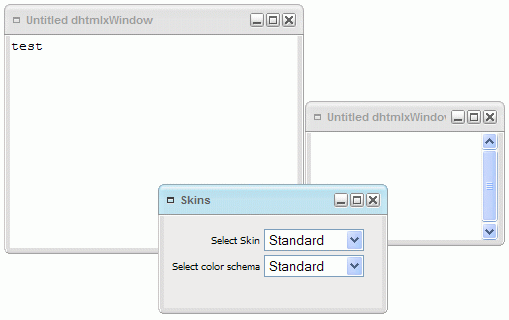 dhtmlxWindows