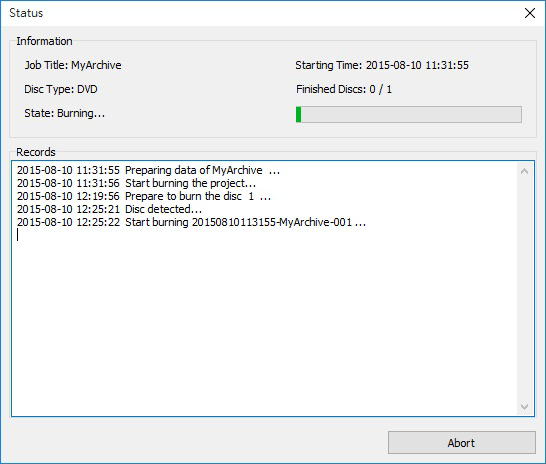 Disc Archiver