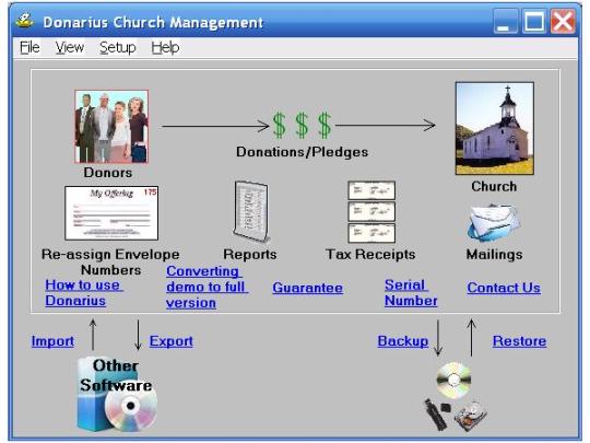 Donarius Church Management