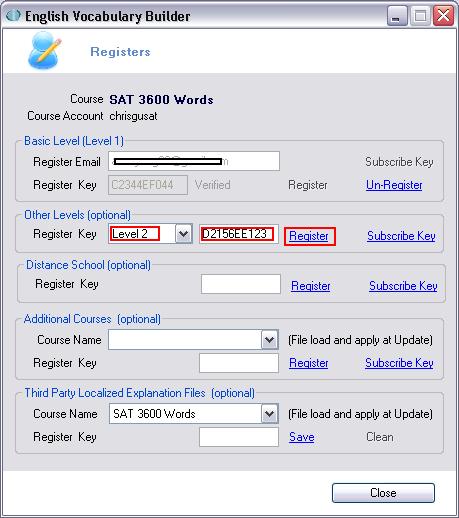 English Vocabulary Builder for SAT 3600 Words