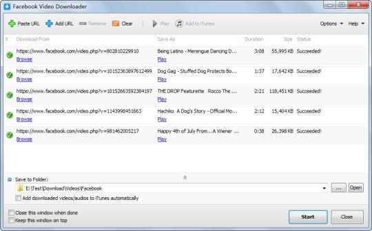 Facebook Video Downloader