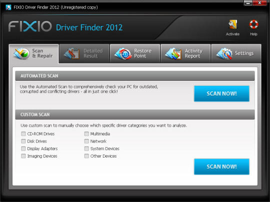 Fixio Driver Finder 2012