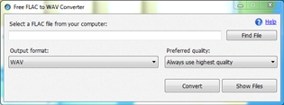 Free FLAC to WAV Converter