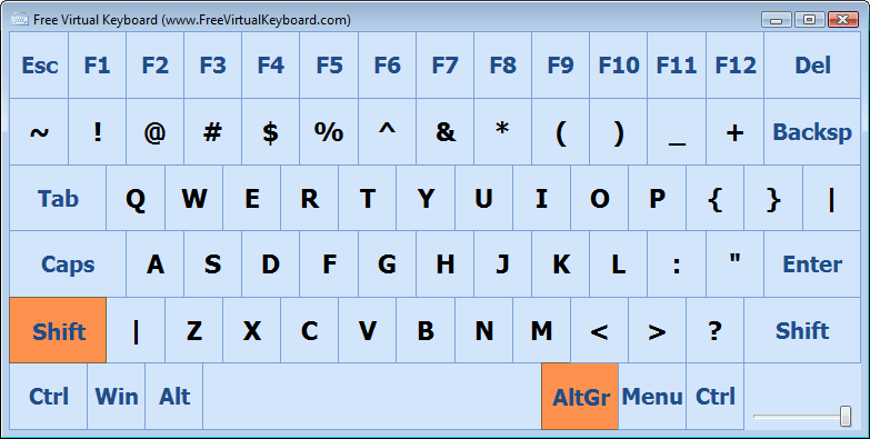 Free Virtual Keyboard
