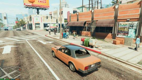 GTA V More Pedestrians and Traffic Mod