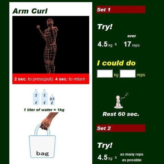 Home Workout Program Maker