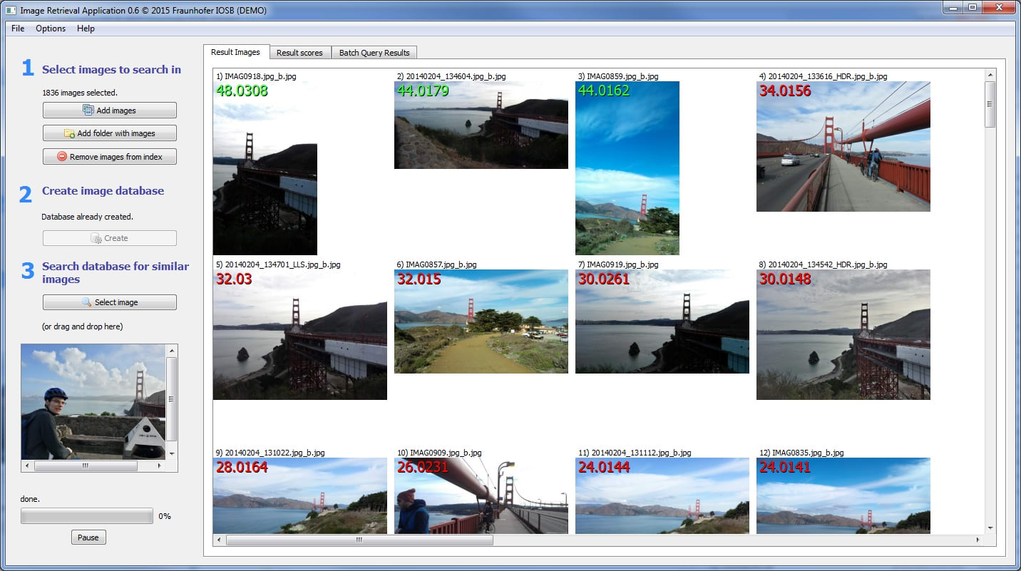 Image Retrieval Application