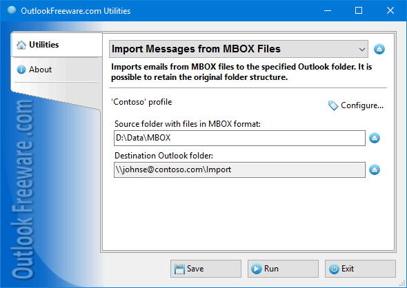 Import Messages from MBOX Files