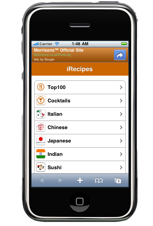 iRecipes