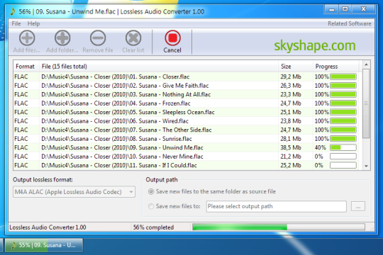 Lossless Audio Converter
