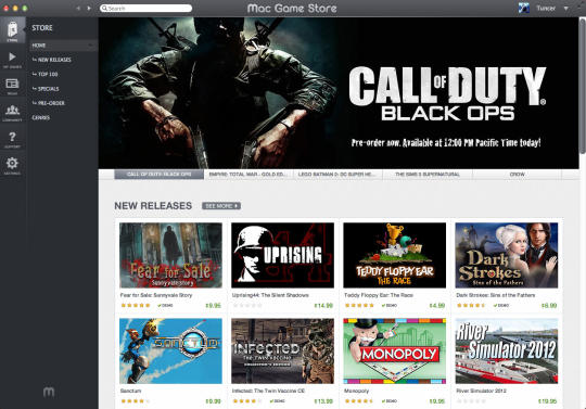 MacGameStore App