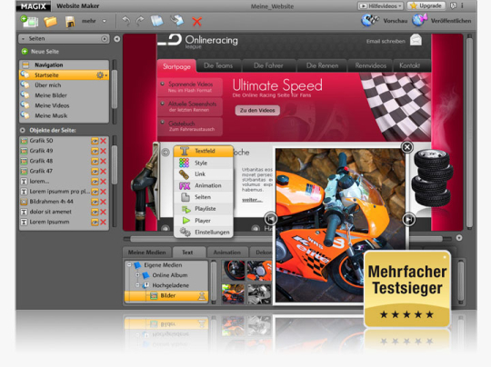 Magix Website Maker