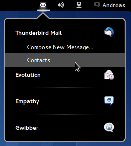 Messaging Menu