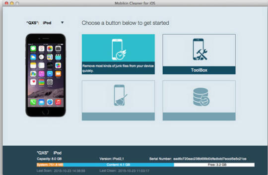MobiKin Cleaner for iOS