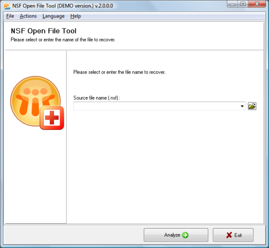 NSF Open File Tool