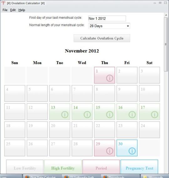 Ovulation Calculator