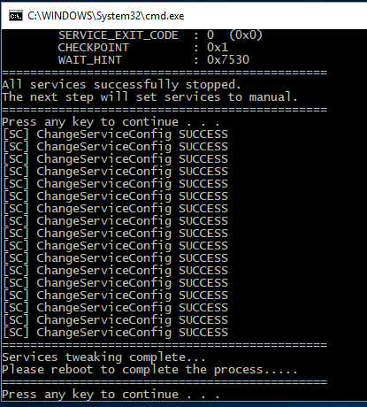 Service Tweaker for Windows