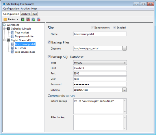 Site Backup Pro