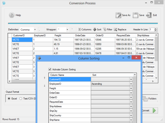 Speedy CSV Converter
