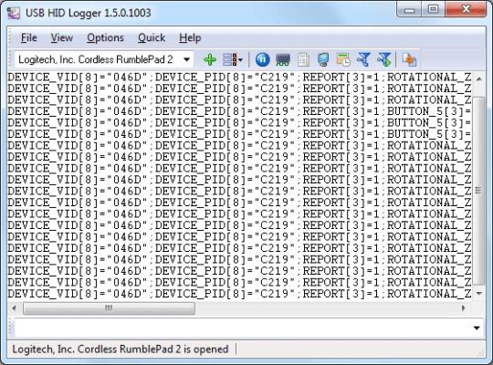 USB HID Logger