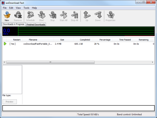 wxDownload Fast Portable