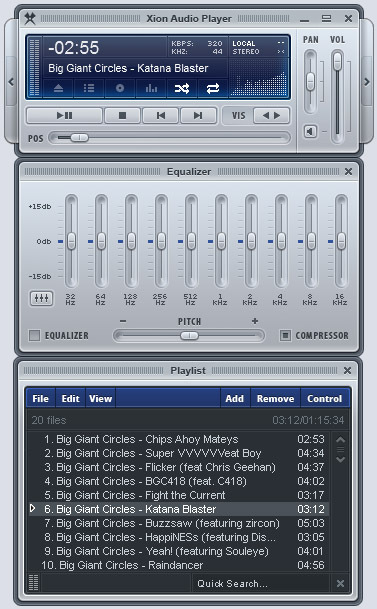 Xion Audio Player